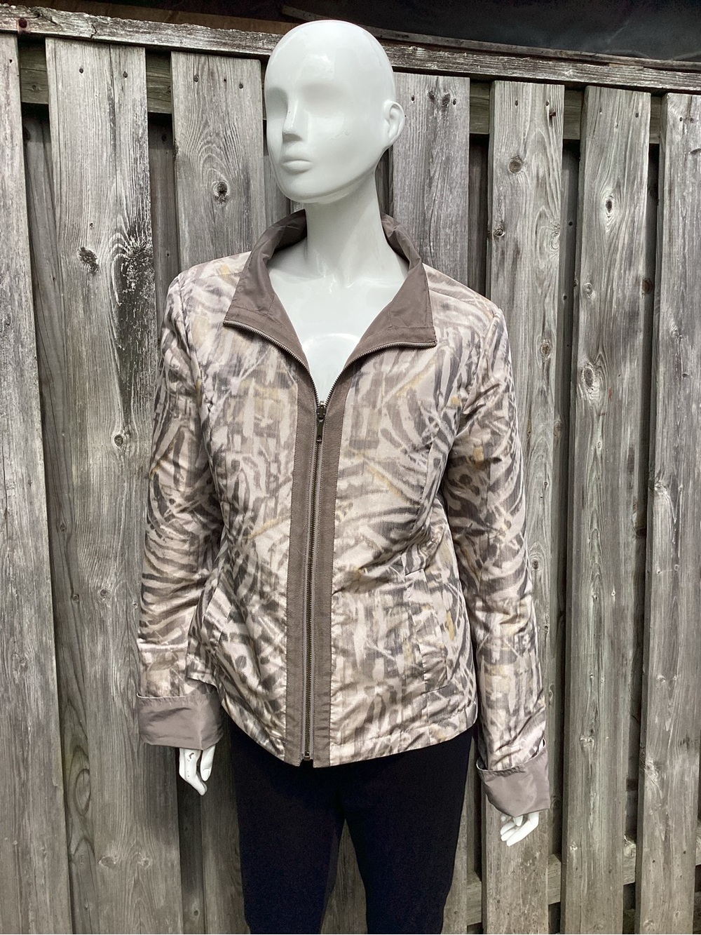 Lafayette 148 New York Reversible Zip-Front Jacket